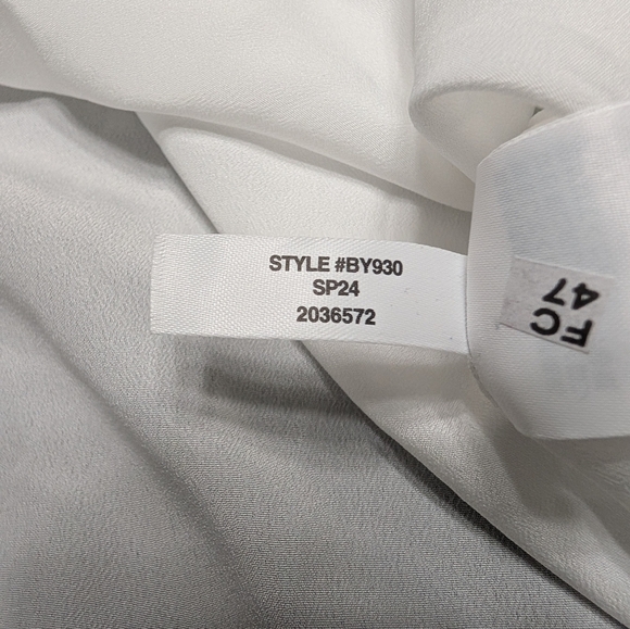 J. Crew White Slip Dress From BY930 Slip Only For Lining Dresses Liner Size 4 - Picture 5 of 8